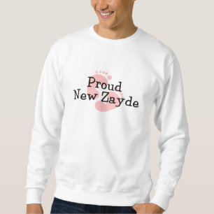 Sweatshirt Fière Nouvelle Zayde Empreintes de Bébé Fille