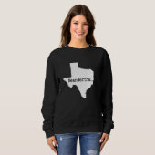 Sweatshirt Fière Texas Neandertal (Devant entier)