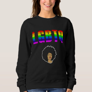 Sweatshirt Fierté alliée LGBTQ Égalité Arc-en-ciel Lesbienne