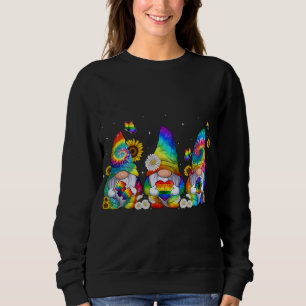Sweatshirt Fierté Gnomies LGBT Funny Gnomes Fierté Ally Gnome