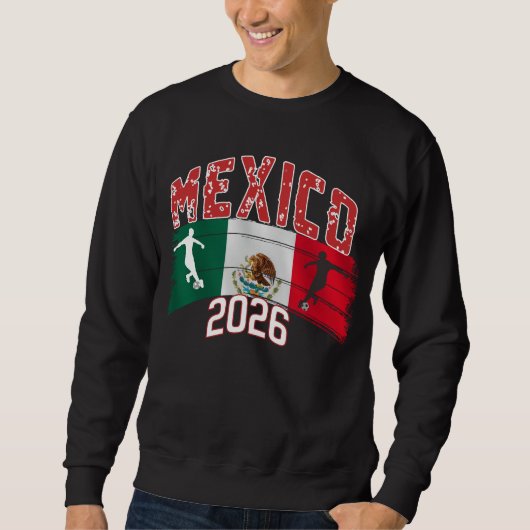 Sweatshirt Fierté nationale du Mexique 2026 (Devant)