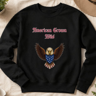 Sweatshirt Fierté Patriotique Américaine Cultivée à l'État Sa