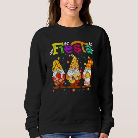 Sweatshirt Fiesta Party Mexicains Joyeux Cinco De Mayo (Devant)