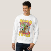 Sweatshirt Fièvre de Disco avec Scooby et Shaggy (Devant entier)