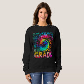 Sweatshirt Fifth Grade Tie Dye 5th Grade Back To School Teach (Devant entier)