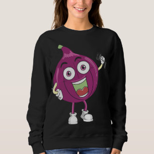 Sweatshirt Fig, Fruit Costume d'entraînement Bodybuilding Asc
