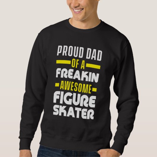 Sweatshirt Figure Skater Ice Skate Team 3 (Devant)