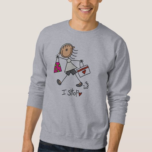 Sweatshirt Figure Stick Shopping (Devant)