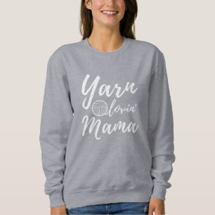 Sweatshirt Fil Aimant maman ・ Knit Crochet Artisanat foncé