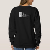 Sweatshirt Filigrane féminine noire (Dos)
