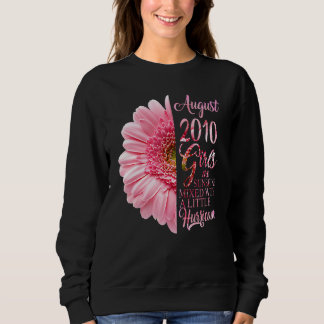 Sweatshirt Fille d'août 2010 12 Ans de soleil mixte