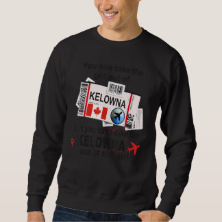 Sweatshirt Fille de Kelowna Carte d'embarquement de Kelowna