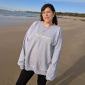 Sweatshirt Fille de la plage Hiver 
