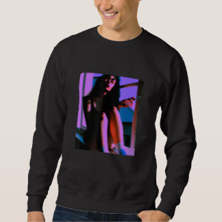 Sweatshirt Fille esthétique Vaporwave Synthwave Rêve anxiété