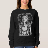 Sweatshirt Fille Fae Foncé (Devant)