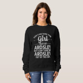 Sweatshirt Fille Hors D'Ardsley Ny New York Drôle Racines Dom (Devant entier)