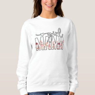 Sweatshirt Fille Mama Maman Cadeau pour la Fête des Mères