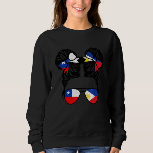 Sweatshirt Fille moitié chilienne moitié philippine Chili Enf