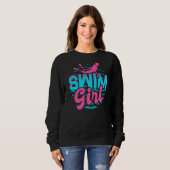 Sweatshirt Fille nage (Devant entier)