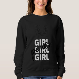 Sweatshirt Fille Power Party Femmes filles