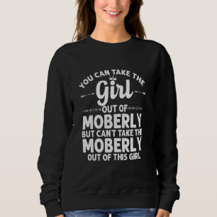 Sweatshirt Fille Sortie De Moberly Mo Missouri Drôle Racines