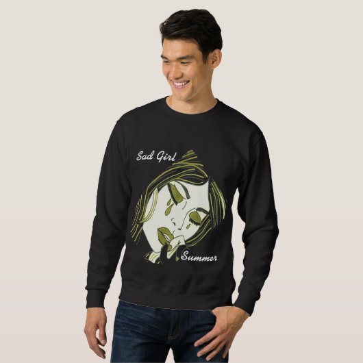 Sweatshirt Fille triste (Devant entier)