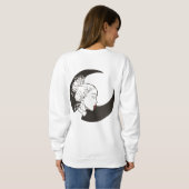 Sweatshirt fille volante de minuit (Dos entier)