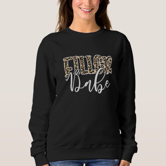 Sweatshirt Filler Babe Spa Médicale Léopard Injector 2 (Devant)