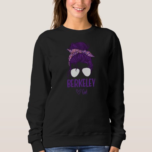 Sweatshirt Filles Berkeley Fille Née À Berkeley (Devant)