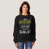 Sweatshirt Filles de ramassage Cheerled (Devant entier)
