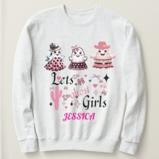 Sweatshirt Filles fantômes Halloween féminin girly