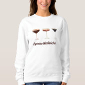 Sweatshirt Filles Night Espresso Martini Crew Matatching Swea (Devant)