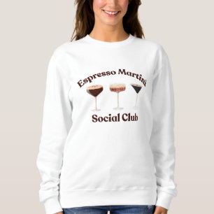 Sweatshirt Filles Nuit Espresso Martini Crew Femmes Correspon