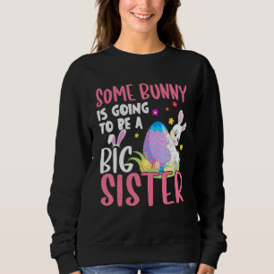 Sweatshirt Filles Un Gros Lapin Va Être Un Gros Goût De Soeur