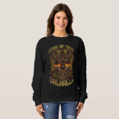 Sweatshirt Fils d'Odin Valhalla Viking (Devant entier)