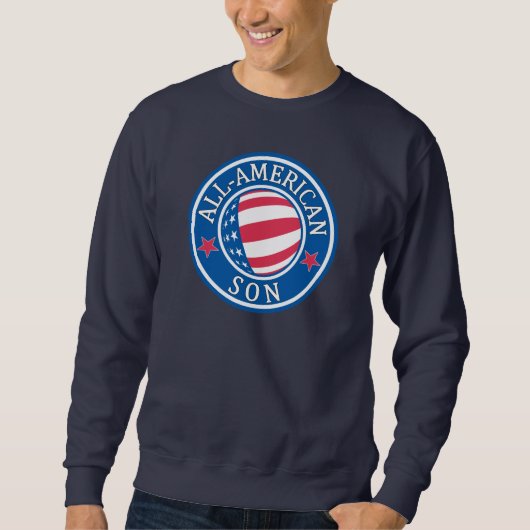 Sweatshirt Fils tout-américain (Devant)