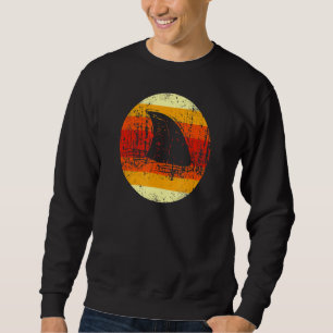 Sweatshirt Fin de requin Vintage rétros - requin