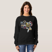 Sweatshirt Finales de la Ligue des nations de cacahuètes (Devant entier)