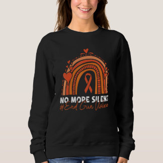Sweatshirt Fini le silence fin jeu d'armes Journée de sensibi