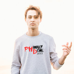 Sweatshirt Fini par la phase terminale - Conception amusante