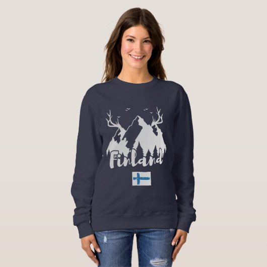 Sweatshirt Finlande (Devant entier)