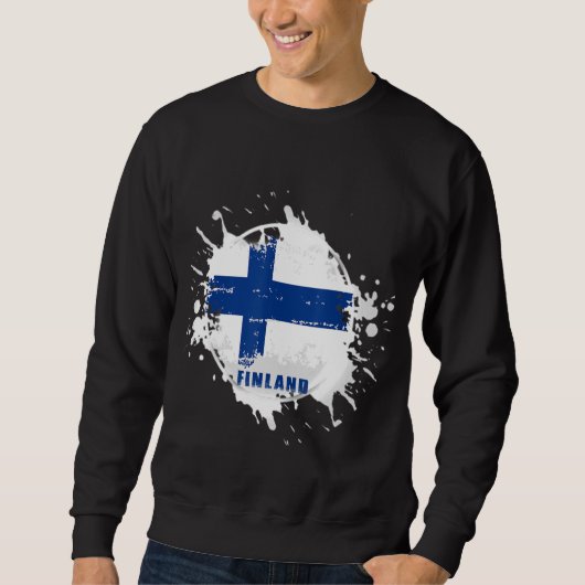 Sweatshirt Finlande Splash (Devant)