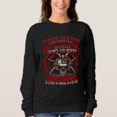 Sweatshirt Firefighter Angels Those Who Protected Us Those We (Devant)