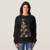 Sweatshirt FireFighter Dog For Bernese Mountain Dad Fire Figh (Devant entier)