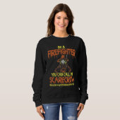 Sweatshirt Firefighter Halloween Fireman Halloween Party Fire (Devant entier)