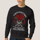 Sweatshirt Firefighter Halloween Fireman Halloween Party Fire (Devant)