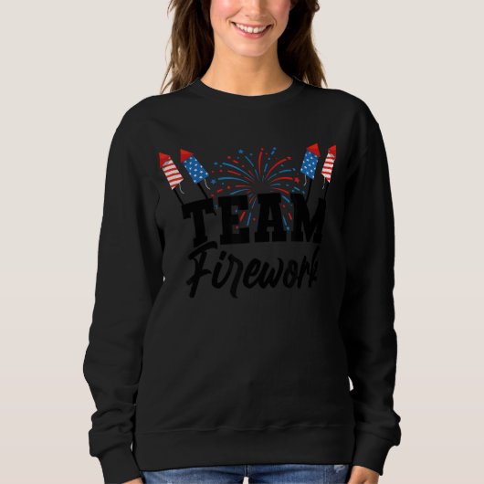 Sweatshirt Firework de l'équipe Usa (Devant)