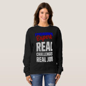 Sweatshirt Fireworks Expert Technicien Juillet 4 _29 (Devant entier)