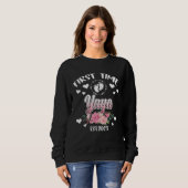 Sweatshirt First time Yaya 2023 Mommy Mother s Day (Devant entier)