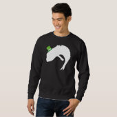Sweatshirt Fish Dragon Leprechaun Irish St Patrick Day (Devant entier)